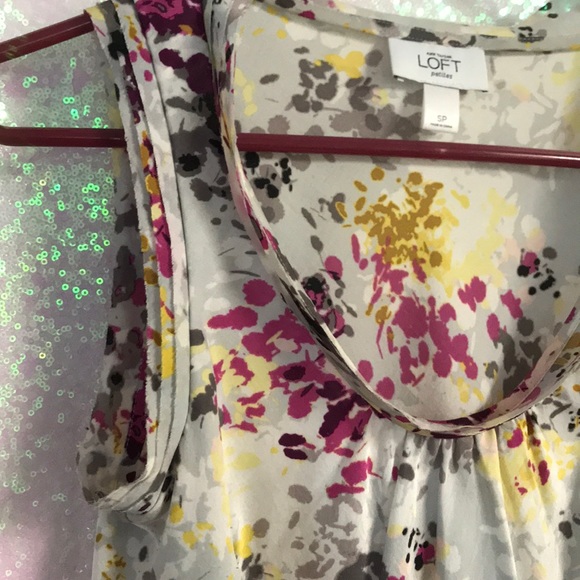 Ann Taylor LOFT petite small blouse - Picture 4 of 7